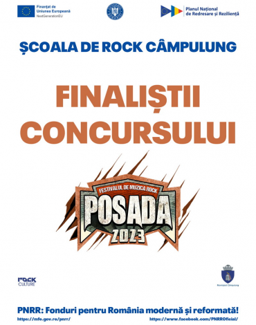 Finaliștii concursului Posada Rock 2023