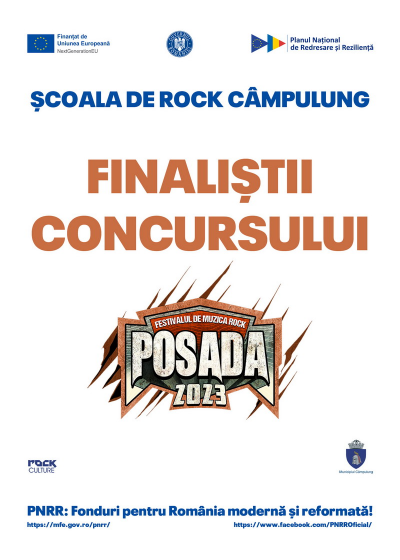 Finaliștii concursului Posada Rock 2023